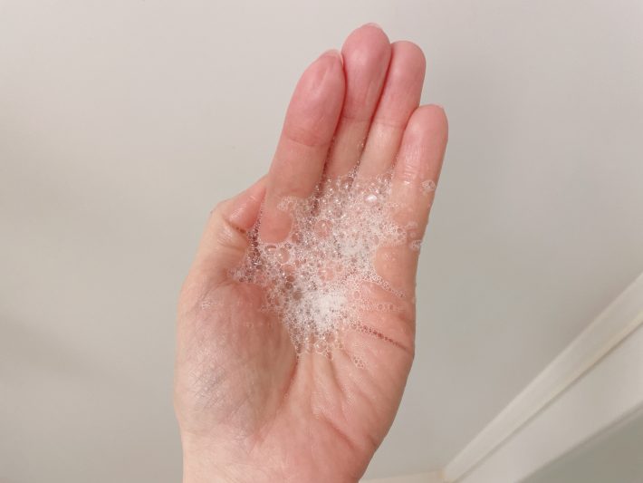 シャンプーの泡