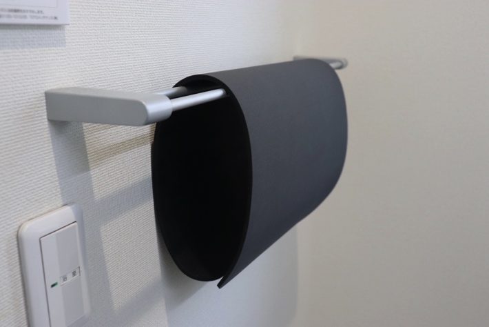 使用後に干しておける