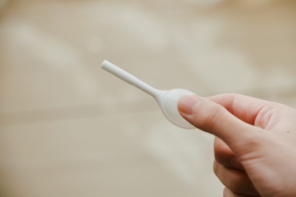 体の力を抜いて膣に挿入