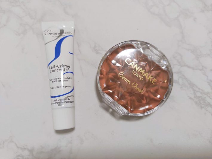 キャンメイク　クリームチーク　シナモンミルクティー