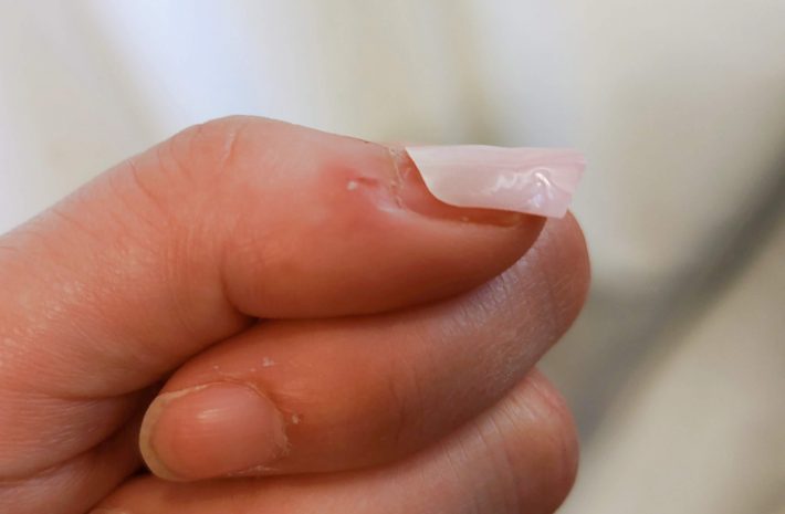 キャンドゥ　桜ネイル