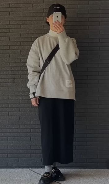 スウェットコーデ