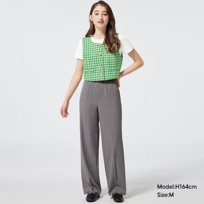 ハイライズストレートパンツ