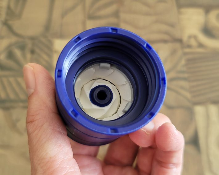 セラミック刃なので、錆びません