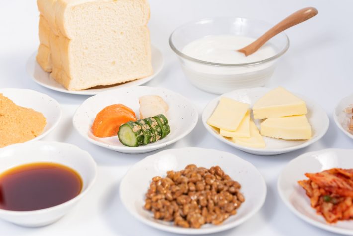 ヨーグルト　納豆　発酵食品　チーズ