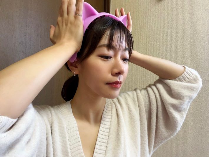 耳の上あたりをもみほぐすのがイチオシ