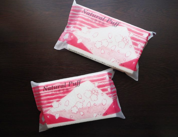 「ナチュラルパフ（50枚入り）」198円(税込)