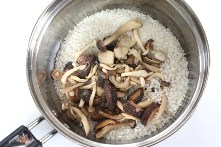 きのこスナックごはん