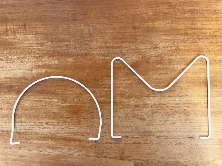 M型ワイヤーとざる・ボウルワイヤー