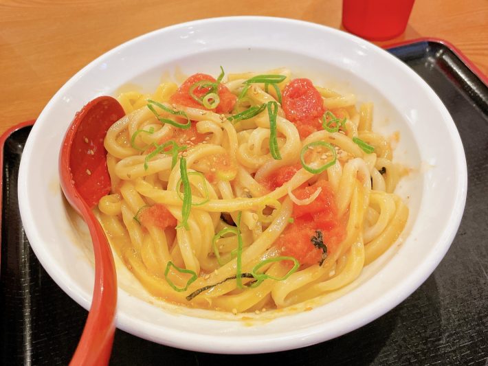 「今まで食べたうどんで一番美味しかった！」