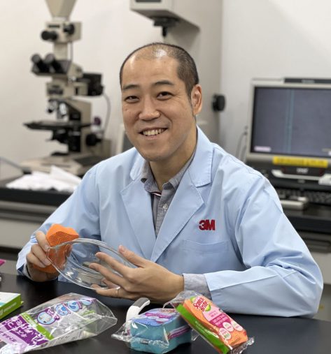 スポンジ博士こと原井敬さん