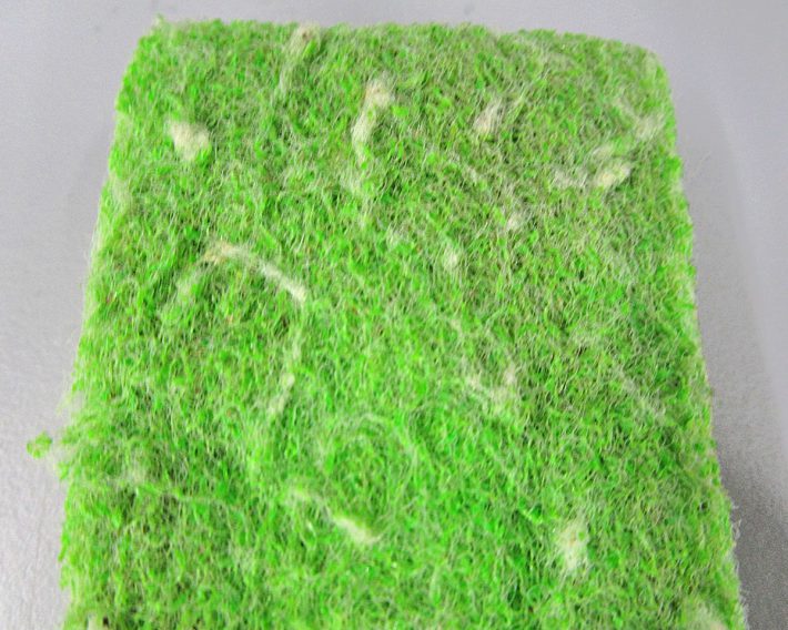 不織布が毛玉状態になっていると、汚れが思うように落ちません