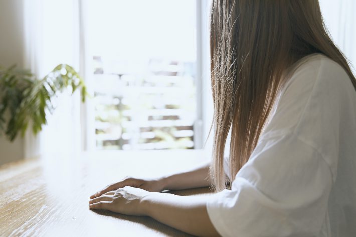 小学生の娘がカットモデルに