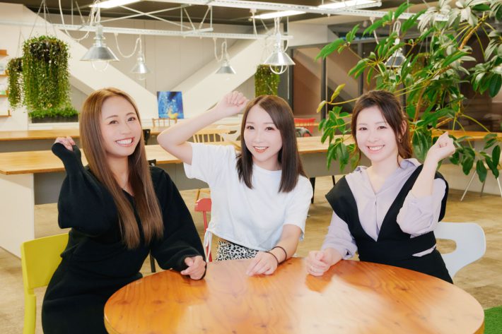 左から、りっちゃんさん、ぴとちゃんさん、世界のすみらんかさん