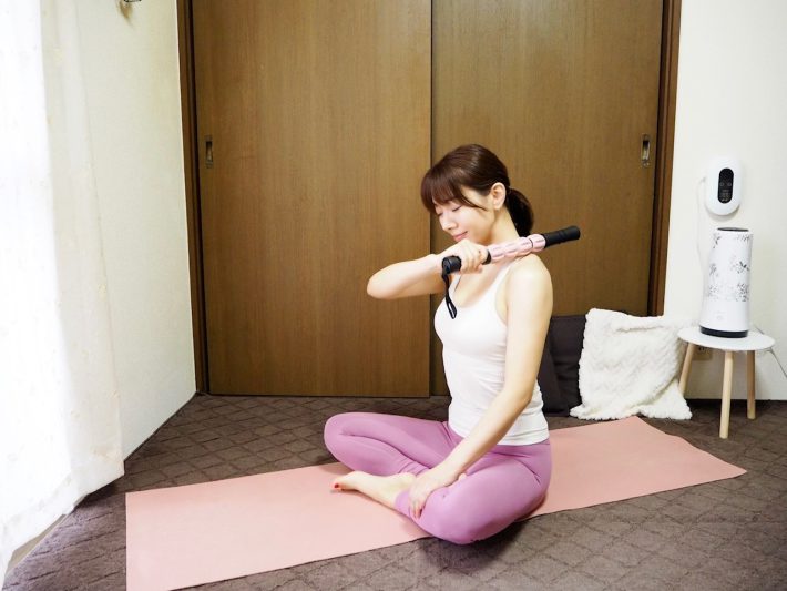 首～肩のラインも気持ちがいい