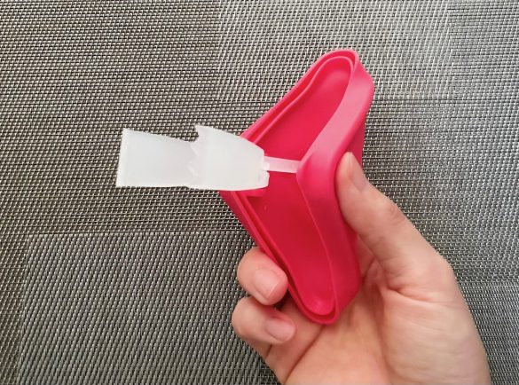 グニャッっと曲げるだけ