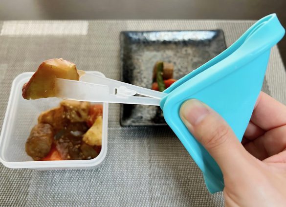 硬い食材も柔らかい食材もつかめる