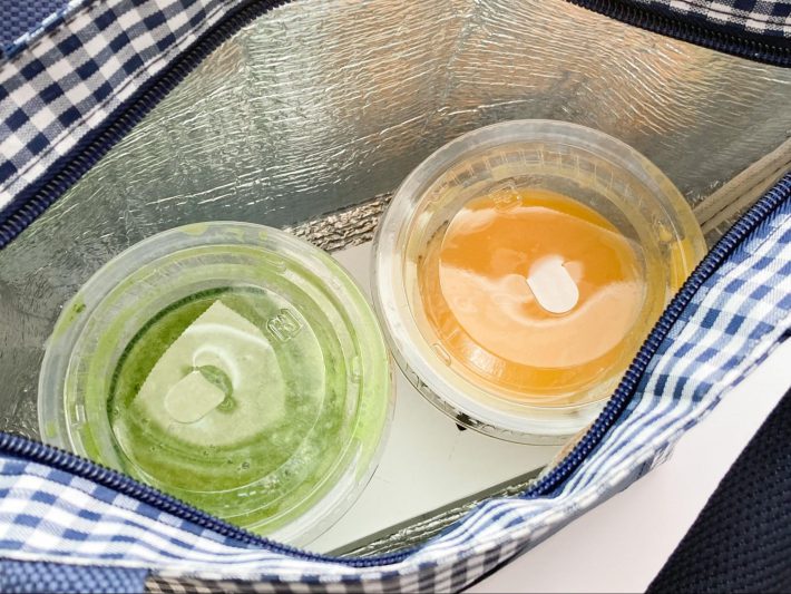 「お店で作る！スムージー」（税込300円）