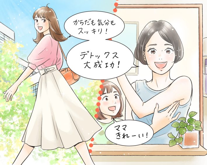 コッコアポ　デトックス後