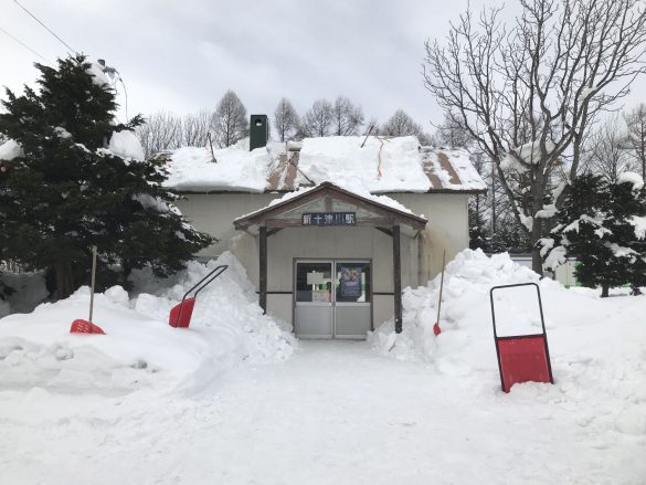 新十津川駅（筆者撮影）