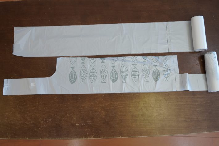 ロール状になっている