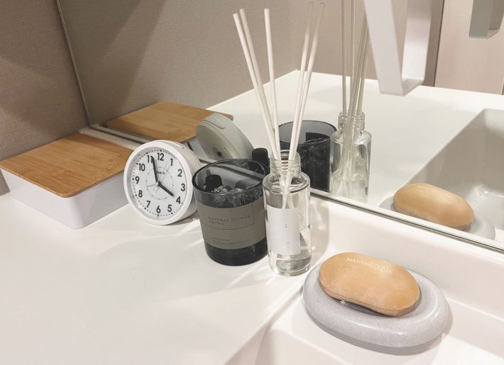 洗面所のECOソープディッシュ