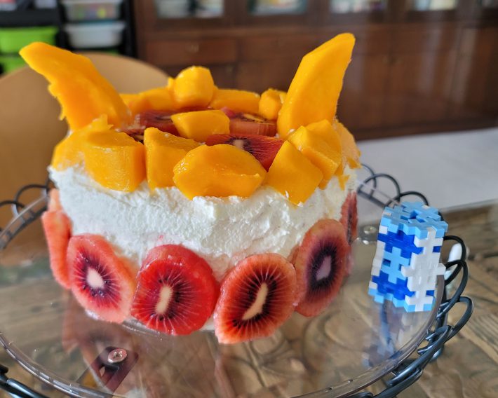 マンゴーにも負けない華やかさがあります。栄養的にも強い抗酸化力が期待できます