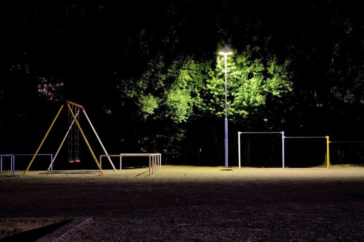 夜の公園