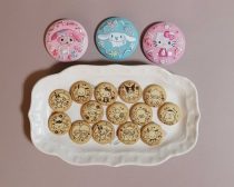 サンリオ 缶バッジ ビスケット