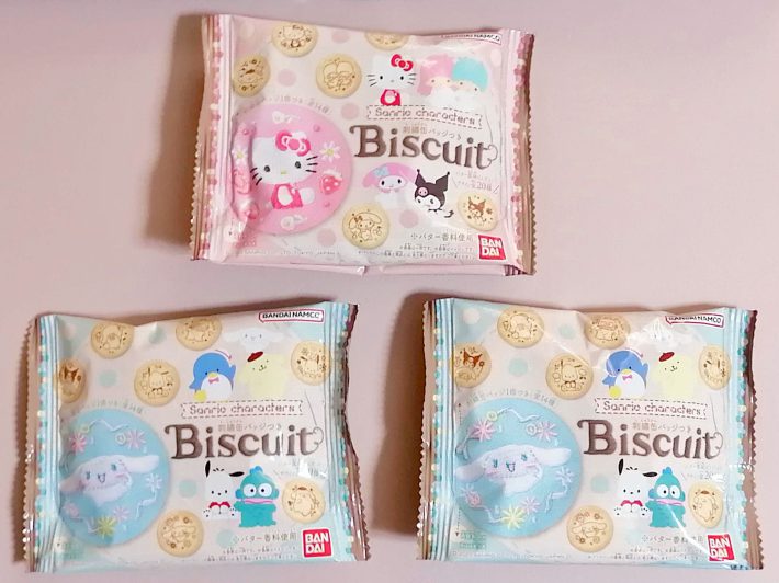 サンリオ　缶バッジ　ビスケット