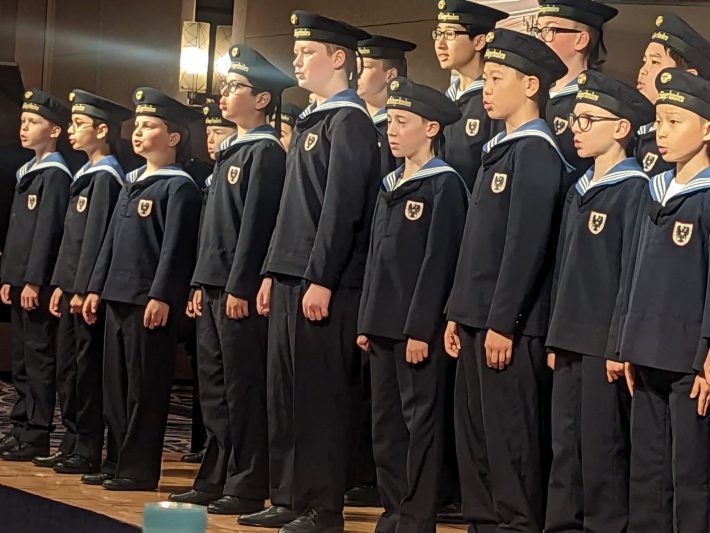 撮影／辛酸なめ子　ウィーン少年合唱団