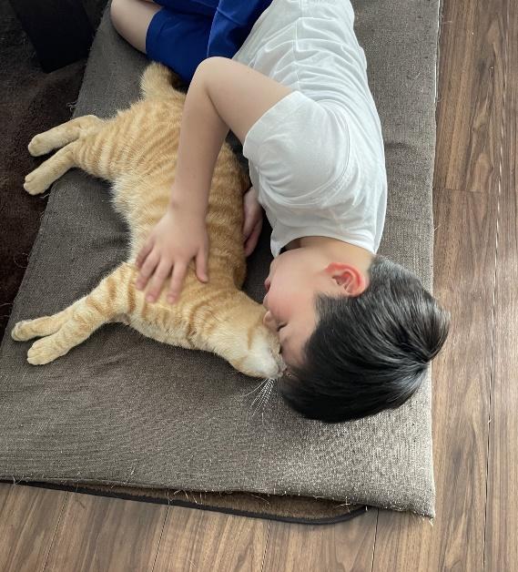 スリスリし合う姿が愛おしい