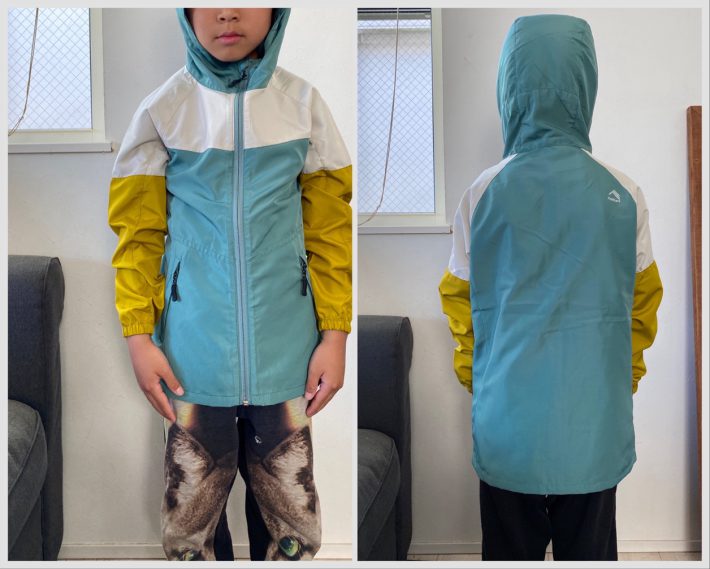 左：正面から撮影　右：背面から撮影