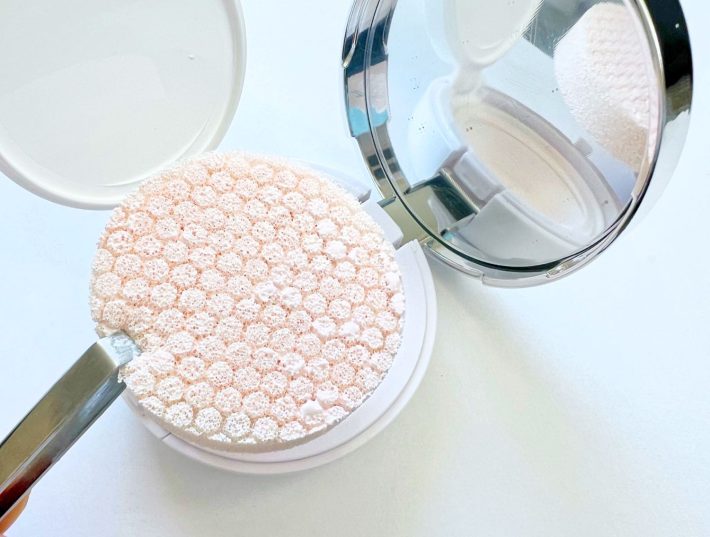 筆者オリジナルのクッションタイプの日焼け止め