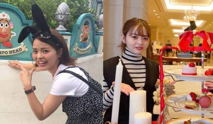 テーマパークやアフタヌーンティーでの写真