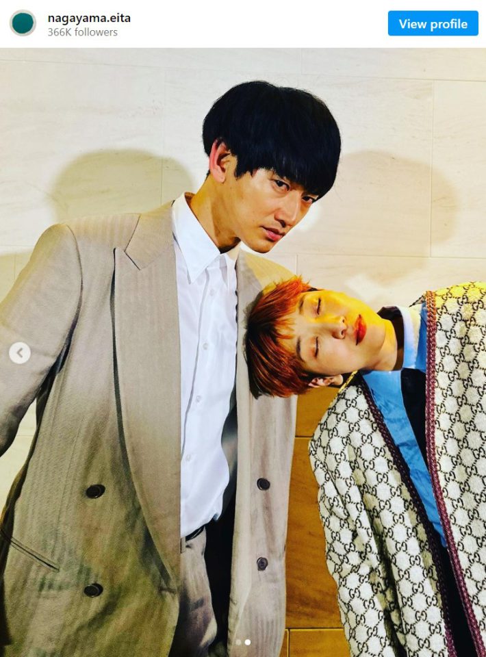 永山瑛太公式Instagramより