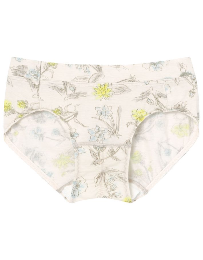 ウンナナクール「ナイトアップブラ連動プリント Rhytmical flower サニタリーショーツ」