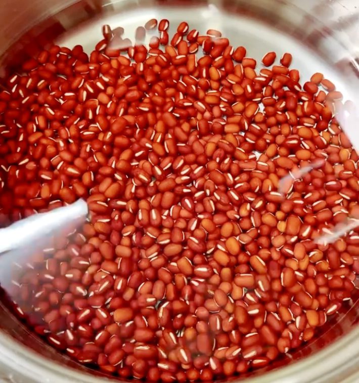 小豆の下準備