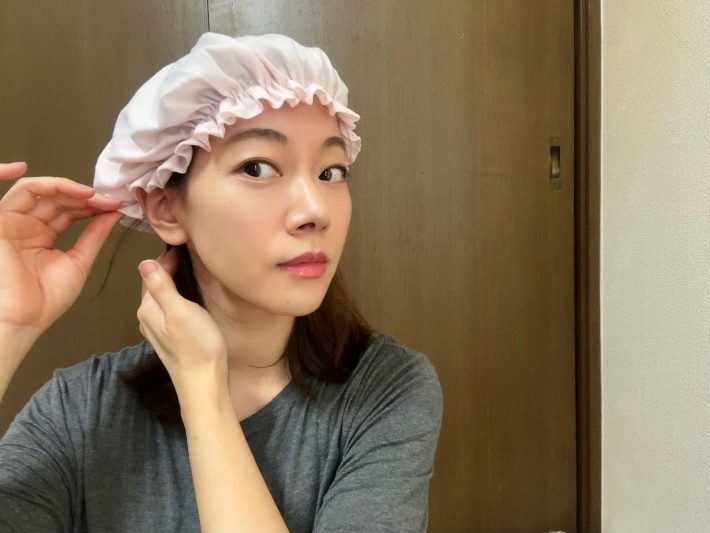 ダイソー　ナイトキャップ