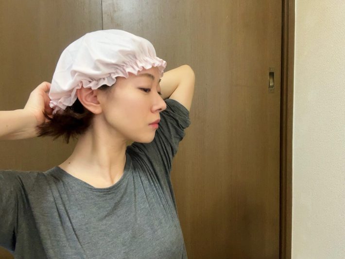 ダイソー　ナイトキャップ