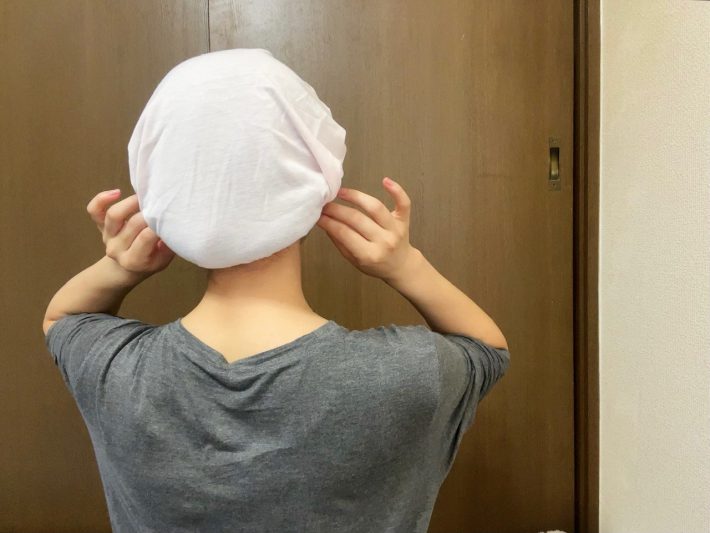 ダイソー　ナイトキャップ