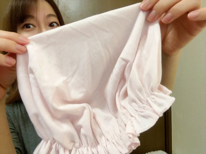 ダイソー　ナイトキャップ