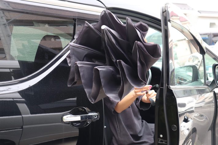 車に乗り込む際に大きなメリットに気づいた