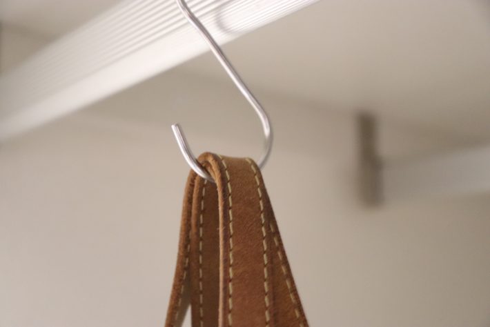 S字フックは持ち手が傷むのが心配