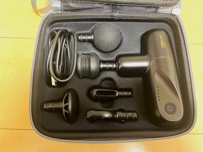 5種類のアタッチメント付き