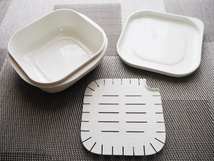 極 冷凍ごはん容器