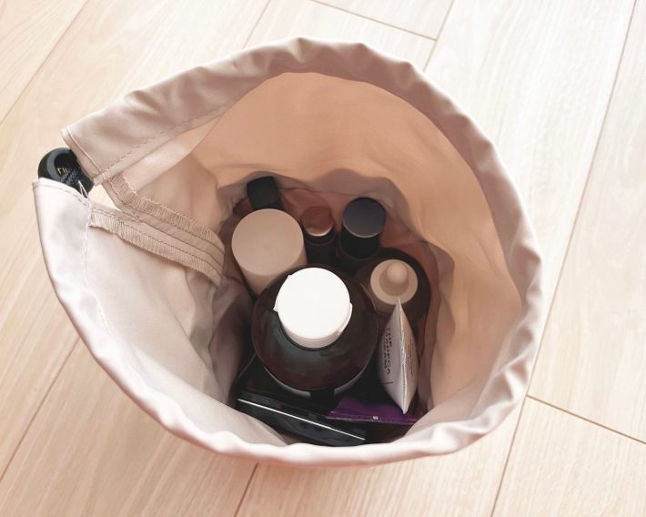 スキンケアも収納