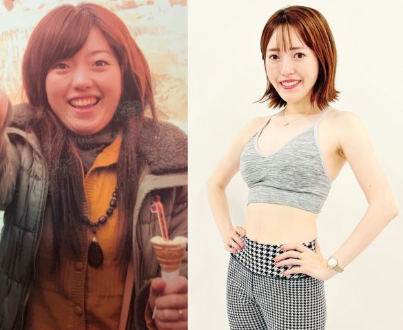 昔と今の松田リエさん