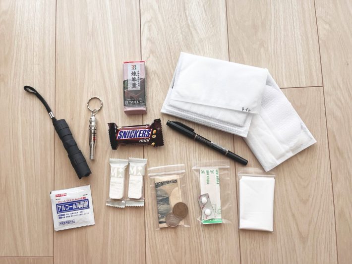 詰めやすいよう下準備