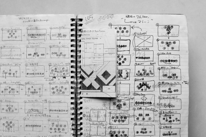 振り付けノート